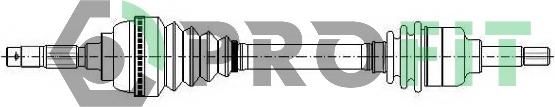 Profit 2730-0086 - Drive Shaft autospares.lv