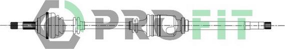 Profit 2730-0085 - Drive Shaft autospares.lv