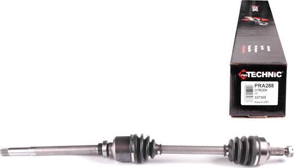 Protechnic PRA288 - Drive Shaft autospares.lv