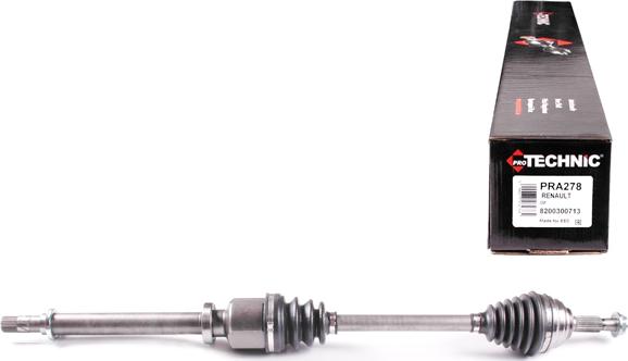 Protechnic PRA278 - Drive Shaft autospares.lv