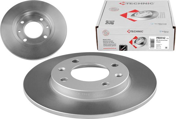 Protechnic PRD5142 - Brake Disc autospares.lv