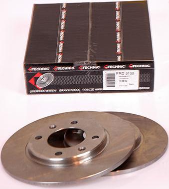 Protechnic PRD5155 - Brake Disc autospares.lv