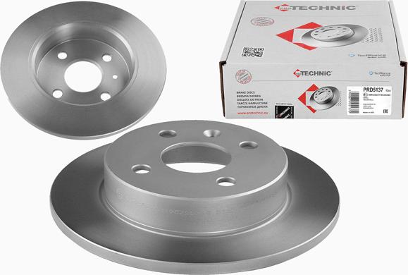 Protechnic PRD5137 - Brake Disc autospares.lv