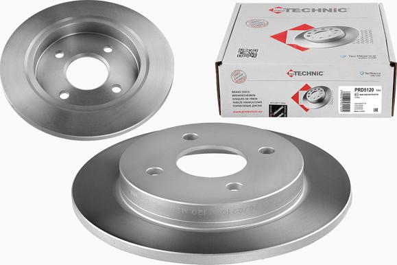 Protechnic PRD5120 - Brake Disc autospares.lv