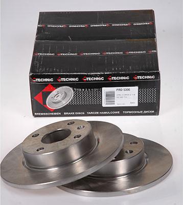 Protechnic PRD5306 - Brake Disc autospares.lv