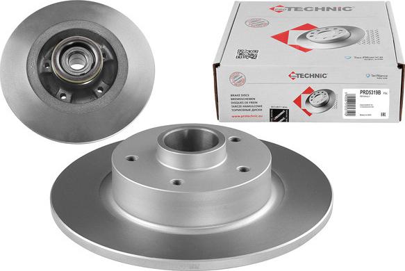 Protechnic PRD5319B - Brake Disc autospares.lv