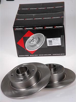 Protechnic PRD5312 - Brake Disc autospares.lv