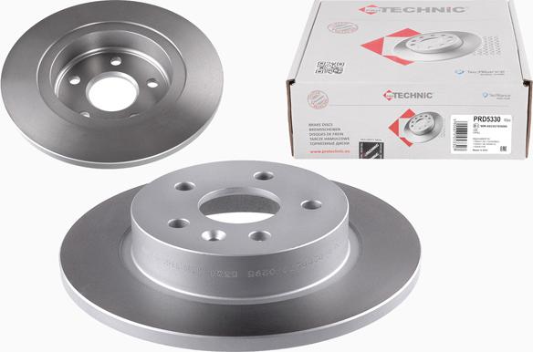 Protechnic PRD5330 - Brake Disc autospares.lv