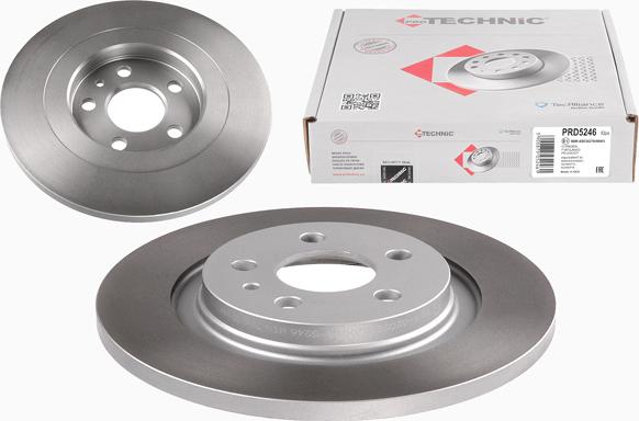 Protechnic PRD5246 - Brake Disc autospares.lv