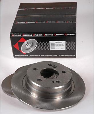 Protechnic PRD5251 - Brake Disc autospares.lv