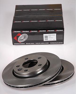 Protechnic PRD6104 - Brake Disc autospares.lv