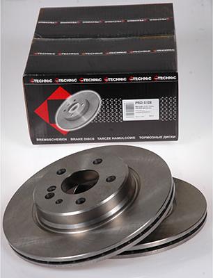 Protechnic PRD6106 - Brake Disc autospares.lv