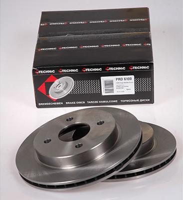 Protechnic PRD6100 - Brake Disc autospares.lv