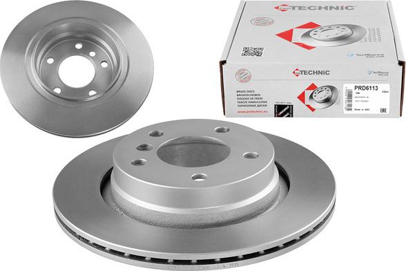 Protechnic PRD6113 - Brake Disc autospares.lv