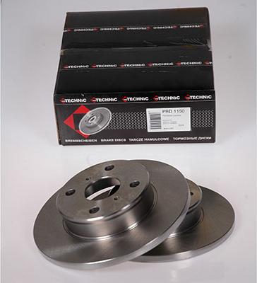 Protechnic PRD1150 - Brake Disc autospares.lv