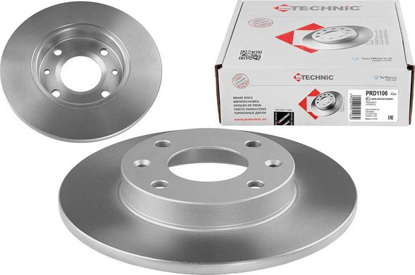 Protechnic PRD1106 - Brake Disc autospares.lv