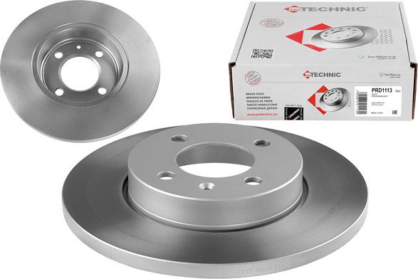 Protechnic PRD1113 - Brake Disc autospares.lv