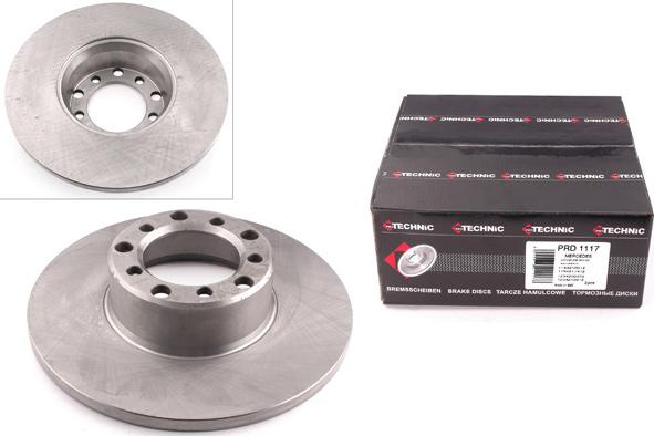 Protechnic PRD1117 - Brake Disc autospares.lv