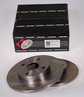 Protechnic PRD1189 - Brake Disc autospares.lv