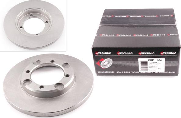 Protechnic PRD1184 - Brake Disc autospares.lv