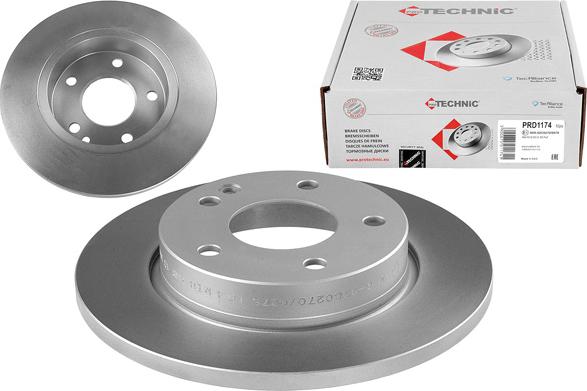 Protechnic PRD1174 - Brake Disc autospares.lv