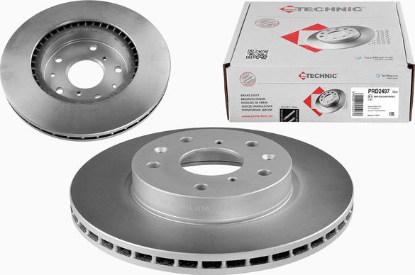 Protechnic PRD2497 - Brake Disc autospares.lv