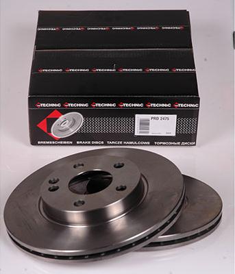 Protechnic PRD2475 - Brake Disc autospares.lv