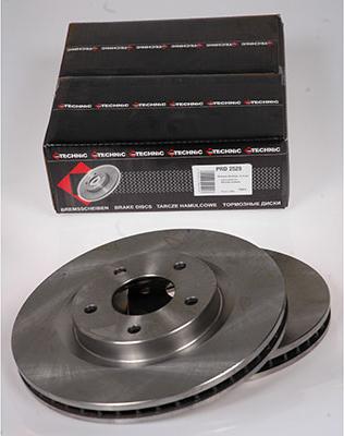 Protechnic PRD2529 - Brake Disc autospares.lv