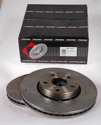 Protechnic PRD2681 - Brake Disc autospares.lv