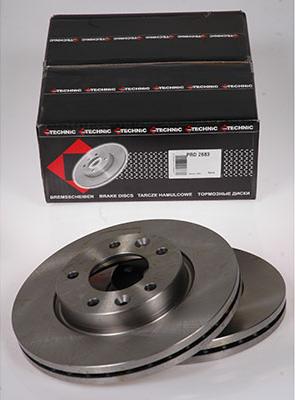 Protechnic PRD2683 - Brake Disc autospares.lv