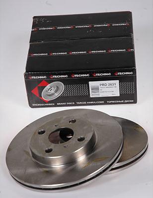 Protechnic PRD2631 - Brake Disc autospares.lv