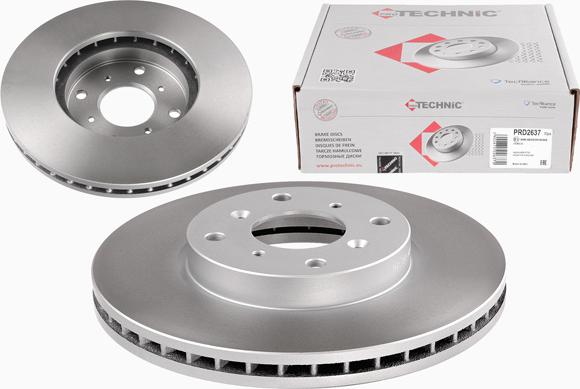 Protechnic PRD2637 - Brake Disc autospares.lv