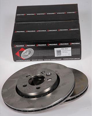 Protechnic PRD2622 - Brake Disc autospares.lv