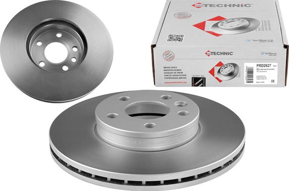 Protechnic PRD2627 - Brake Disc autospares.lv