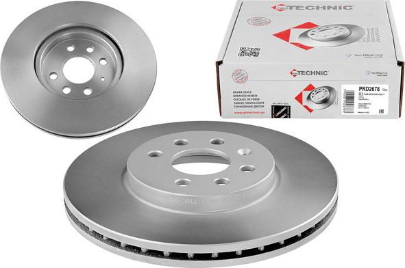 Protechnic PRD2678 - Brake Disc autospares.lv