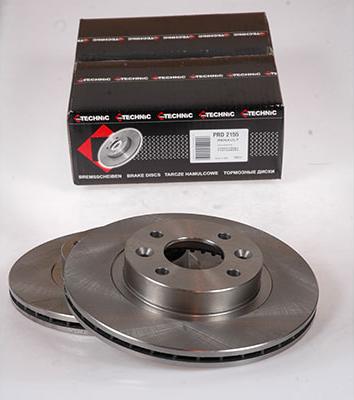 Protechnic PRD2155 - Brake Disc autospares.lv