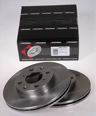 Protechnic PRD2152 - Brake Disc autospares.lv