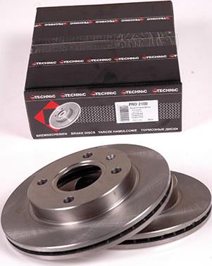 Protechnic PRD2100 - Brake Disc autospares.lv