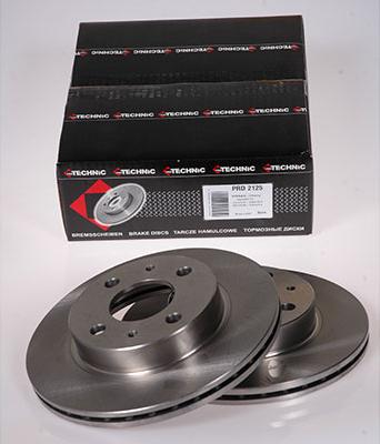 Protechnic PRD2125 - Brake Disc autospares.lv