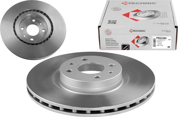 Protechnic PRD2390 - Brake Disc autospares.lv