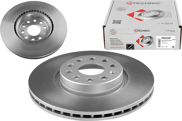 Protechnic PRD2307 - Brake Disc autospares.lv