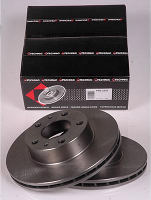 Protechnic PRD2339 - Brake Disc autospares.lv