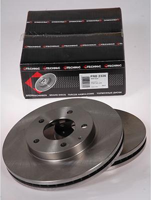 Protechnic PRD2336 - Brake Disc autospares.lv