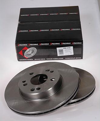 Protechnic PRD2256 - Brake Disc autospares.lv