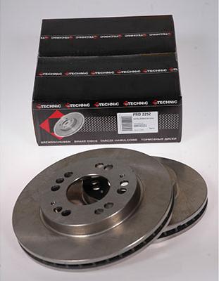 Protechnic PRD2252 - Brake Disc autospares.lv