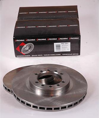 Protechnic PRD2261 - Brake Disc autospares.lv