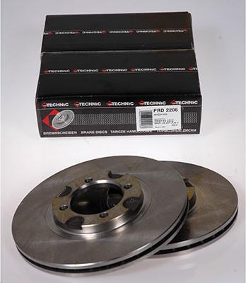 Protechnic PRD2206 - Brake Disc autospares.lv