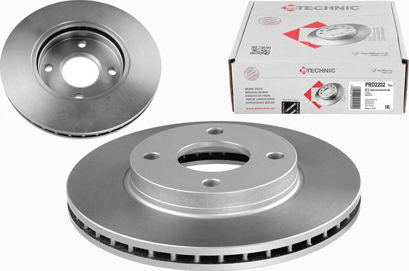 Protechnic PRD2202 - Brake Disc autospares.lv