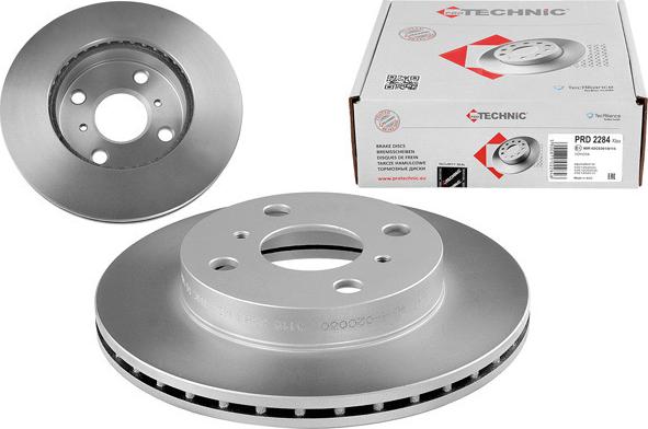 Protechnic PRD2284 - Brake Disc autospares.lv