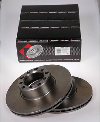 Protechnic PRD2233 - Brake Disc autospares.lv